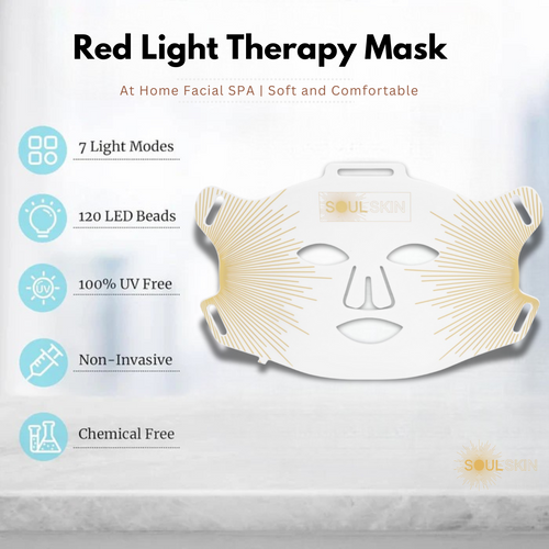 SoulMask 5.0 - Advanced Red Light Therapy Face Mask